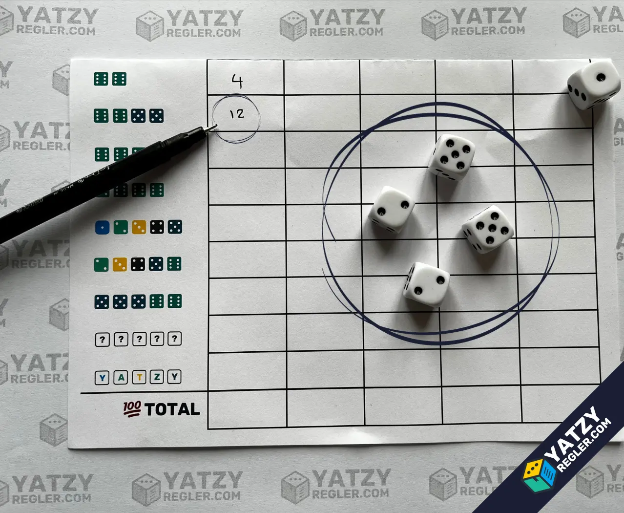 Example of One Pair and Two Pair